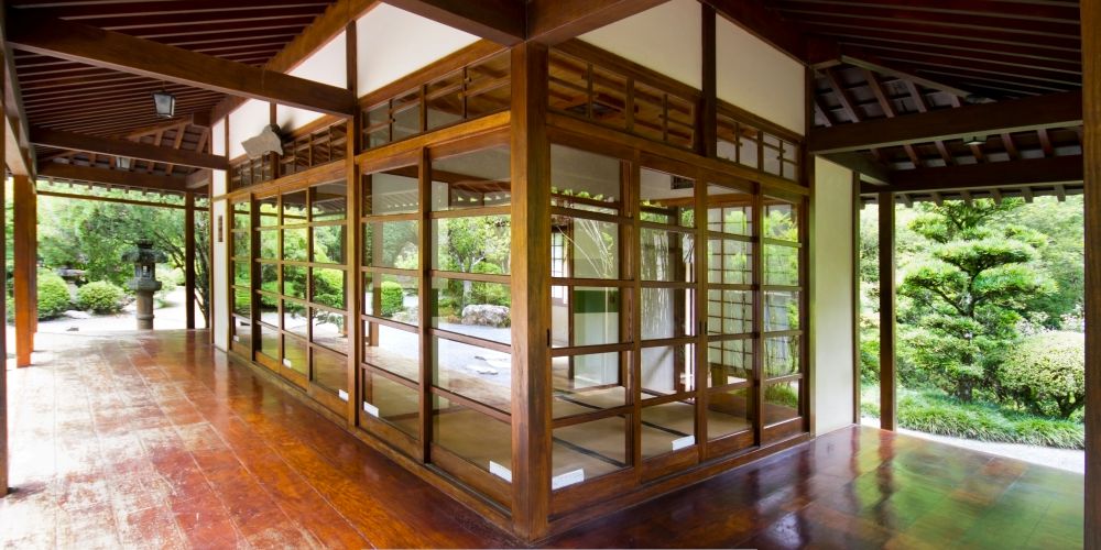 Replacement windows and doors in Wilsonville, OR with Japanese-style sliding doors